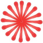 Lames de rechange pour coupe - bordures gardena : pack de 100 lames en plastique compatibles avec les ...