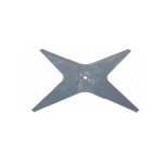 Lame robot tondeuse plate 4 dents diam�tre 355 mm wiper 300d004202 - 300d004204 - 937920 one xh