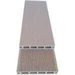 Green outside - lame terrasse composite beige 2. 60m - garantie 7 ans - r�versibles - couleur beige