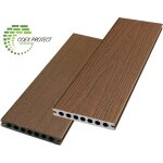 Green outside ? lame de terrasse composite 2. 60m coloris pin ? 60% bois recycl� ? r�sistante aux uv ...