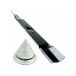 Lame tondeuse pour honda hr, hra, um coupe 53 cm avec cône équilibreur Lame tondeuse pour honda hr, hra, um coupe 53 cm avec cône équilibreur
