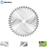 Lame universelle pour d�broussailleuse - 25, 4 cm x 40t - pointe en carbure - lame pour tondeuse - lame ...