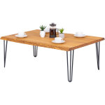 Lamo manufaktur - lamo manufacture banc pour table, tabouret pour salle  manger, plateau avec bord naturel ...