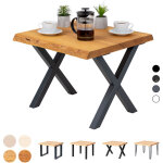 Lamo manufaktur - table basse en bois, tabouret ou banc pour le salon 60x60x47 cm (long. x larg. x haut. ... Lamo manufaktur - table basse en bois, tabouret ou banc pour le salon 60x60x47 cm (long. x larg. x haut. ...