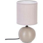 Lampe cramique timo gris taupe mat h25cm - atmosphera crateur d'intrieur