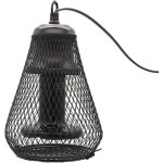 Lampe chauffante en c�ramique avec support de lampe, 100 w infrarouge en c�ramique pour reptiles, amphibiens, ...