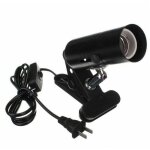 Lampe chauffante tortue terrestre, ampoules uva uvb lampe chauffante terrarium infrarouge lampe pince ...