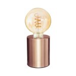 Silumen - lampe de chevet ampoule avec socle en métal - cuivre Silumen - lampe de chevet ampoule avec socle en métal - cuivre