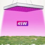 Lampe de croissance plante 225 leds 45w. lampe de plante lumire bleu rouge horticole pour intrieur ...
