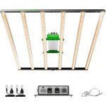 Lampe de culture led mars hydro fc - e6500 bridgelux 730 w � intensit� variable