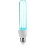 Lampe dsinfectante uv e27 25 w tube de quartz strilisation uvc 254 nm avec ozone angle d'clairage ...