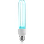 Lampe dsinfectante uv e27 25w - strilisation uvc 254 nm avec ozone, angle d'clairage 360, tube de ...