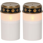 Lampe fun�raire led star trading avec minuterie bougies fun�raires led avec batterie bougie fun�raire ...