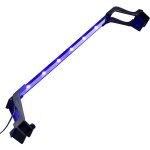 Lampe � led d'aquarium avec pinces 55 - 70 cm bleu et blanc vidaxl