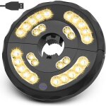Lampe parasol, eletorot 28led lumineux de parasol 3 modes �clairage rechargeable lumi�re de parasols ...