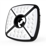 Lampe pour parasol rechargeable, 32 led lumi�re de parasol avec 2 modes de luminosit�, pince �lastique ...