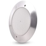 Lampe de piscine  led en acier inoxydable, lampe de piscine murale sans trou, paisseur de lunette 10 ...