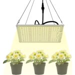 Lampe pour plantes 220 w led full spectrum pour plantes d'int�rieur 3000 k, 5000 k, 660 nm et 760 nm ...