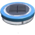 Lampe submersible � led � �nergie solaire, lumi�re sous - marine multicolore ip68, lampe de baignoire ...