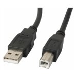 Cble lanberg imprimante usb mle vers usb mle noir 1 m