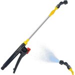 Lance d'arrosage t�lescopique en acier inoxydable de 45 � 80 cm avec buse de pulv�risation haute pression ...