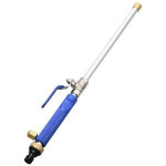Lance de nettoyage haute pression en alliage d'aluminium pour lavage auto et arrosage jardin