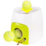 Lanceur balle automatique jouet chien interactif, machine � balles tennis pour animaux compagnie