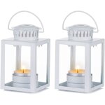 Lanternes décoratives, 2 pièces bougies lanternes bougeoirs à thé à l'intérieur, suspendus lanternes ... Lanternes décoratives, 2 pièces bougies lanternes bougeoirs à thé à l'intérieur, suspendus lanternes ...