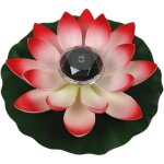 Lanterne solaire lotus pour ext�rieur, lumi�res de piscine flottantes lumi�res solaires led rgb fleur ...