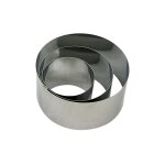 Lares - cercle a mousse 10cm inox