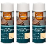 Xyladecor - lasure arosol multi - supports - lot de 3 - tous types de bois extrieur - mat incolore ...