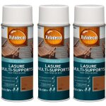 Xyladecor - lasure arosol multi - supports - lot de 3 - tous types de bois extrieur - mat teck 400 ...