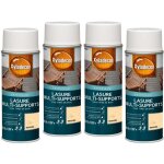 Xyladecor - lasure arosol multi - supports - lot de 4 - tous types de bois extrieur - mat incolore ...