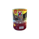 Lasure bois de jardin brun clair 3 l - v33