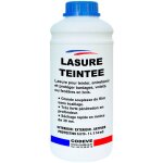 Lasure teintee - 1 l - codeve bois - noyer - pour la protection d'un chalet, abri, cabane, coffre ou ...