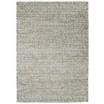 Thedecofactory - latonie - tapis salon en laine et viscose beige / �cru 120x170