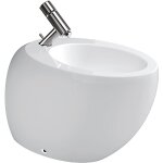 Laufen - alessi 1 stand - bidet, 1 trou pour robinet, 390x585, avec