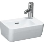 Laufen - pro lave - mains 36x25 cm avec trou pour robinetterie sur la droite, blanc (h8169550001061)