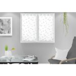 Laurene brise - bise, polyester, blanc, par soleil d'ocre - 45 x 90 cm