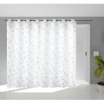 Soleil d ocre - voilage � oeillets baie vitr�e 280x250 cm laurene, par soleil d'ocre