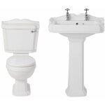 Lavabo 58cm & wc rtro