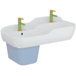 Lavabo pour enfant vitra sento kids 85 cm avec trop - plein