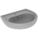 Lavabo geberit renova 600x490mm avec trou pour robinet avec trop - plein bahamabeige