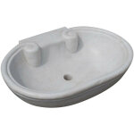 Biscottini - lavabo en marbre blanc vier de cuisine vasque  poser vier en pierre vier intrieur et ...