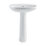 Lavabo sans colonne polo 56x45 blanc