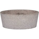 Lavabo vasque pour salle de bain moderne, lave main gris �40x15 cm marbre vidaxl