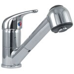 Mitigeur d'e'vier monotrou avec douchette extractible se'rie dia - mon avec levier a' cartouche courte ... Mitigeur d'e'vier monotrou avec douchette extractible se'rie dia - mon avec levier a' cartouche courte ...