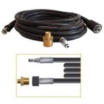 Tuyau haute pression 6. 010. 0017 adapt pour (marque de nettoyeur haute pression) einhell, parkside ...