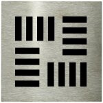 Lazer - grille carr�e 130 x 130 mm tetris pour isotanche
