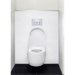 Lazer - habillage b�ti - support d�cofast blanc satin�